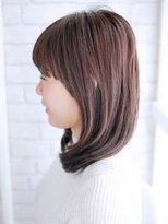 ヘアメイク ナル(hair make nalu)&nbsp;ナチュラルミディアムストレート