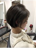 【担当JUN】大人かわいい耳かけ前下りボブ似合わせカット