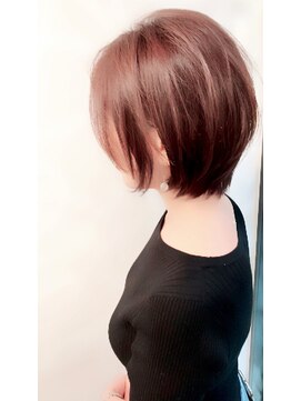 ミッシェル アフロート(michelle afloat) 髪質改善ひし形ふんわり動き簡単まとまるツヤカラーカーブカット