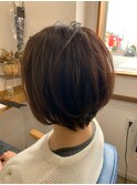 より一層小顔ショートボブ