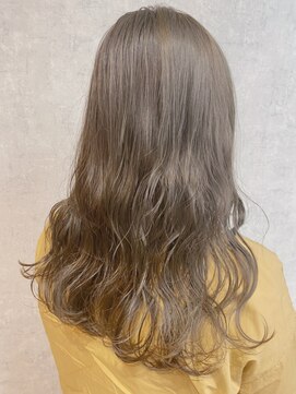 シックス ヘア ワーク ショップ(No.06 Hair Work Shop) ベージュカラー ＋ ウエーブ