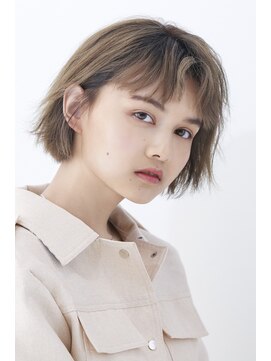 ジャムズ 柳井店(JAM's) ラフな切りっぱなしボブ