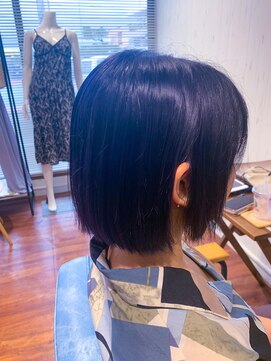 アンカー バイ ラフ(anchor by Laf) 【ケアブリーチ】濃厚パープルカラー