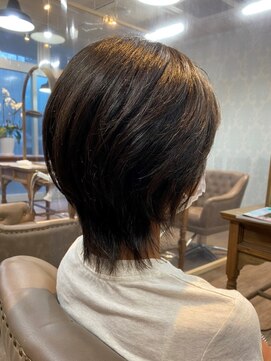美容室 ナル(NaL) ショートウルフ