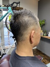 ホマレ(HOMARE) フェードソフトモヒカン