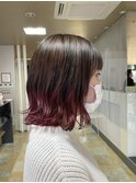 グラデーションピンク(^^)
