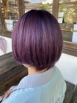 テントヘアー(tent hair) ガーリーボブ