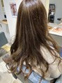 ヘアリゾート ルアーナ エルア(Hair Resort LUANA `elua)&nbsp;ハイライトでロングヘアに動きを。。