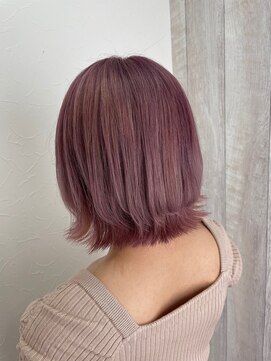 シエル 立川店(CIEL) 【CIEL×久光】ペールピンク×ウルフカット