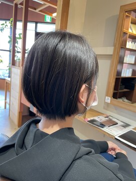 ソーイ ヘアアンドライフスタイル ショップ(SO-E HAIR&LIFESTYLE SHOP) 丸みショートボブ☆KINA