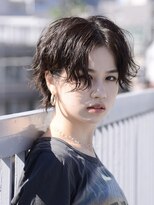 ロアー ヘアー マチルダ 千葉店(RAWR hair MATILDA)&nbsp;【RAWR】メンズライク_センターパートパーマスタイル