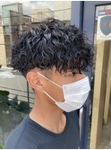 波巻きパーマ波巻きスパイラルパーマツイストスパイラルパーマ 