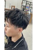 メンズツイストスパイラルパーマ