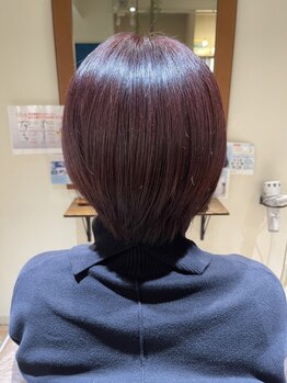 ラグーン ヘアラウンジ(lagoon hair lounge)の写真/【ダメージレスなメテオカラーで白髪ぼかし◎】艶色長持ち！エイジング毛も髪質柔らかに。