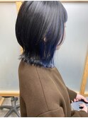 レイヤーボブ◎ブルーインナー