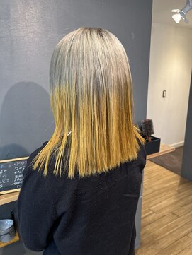 チェリーコーク ウブ(CHERRY COKE ubu) シルバー×イエロー