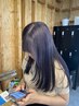 顔周り♪メンテナンスカット+カラー+韓国式水トリ付12,100→8,500