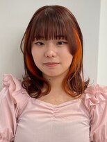 モリオフロムロンドン 松戸店(Morio from London)&nbsp;【松戸 藤原】イヤリングカラーオレンジ大人かわいい