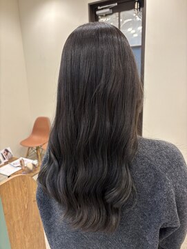 クロエバイラヴィズム 郡山さくら通り店(CLOE by LUVISM) 質感再生カラー(ダークグレー)