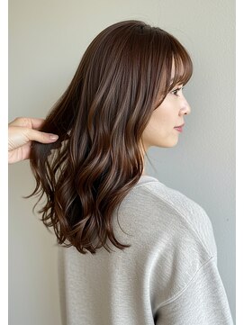 アントワープトーキョー(antwerp TOKYO) 30代/40代/50代/ロングレイヤー/ゆる巻き/ブラウンカラー