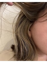 テューア ヘア ガーデン(tua hair garden)&nbsp;透明感抜群のイヤリングカラー
