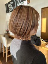 カルムヘアデザイン(Calme hair design) レイヤーボブ