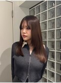レイヤーカット 似合わせカット ミルクティーベージュ 表参道駅