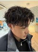 メンズスパイラルパーマ