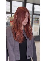 ナンバー(number+)&nbsp;【透明感♪韓国風エギョモリ】コーラルピンク大人可愛い