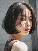ショートボブ/ストレートボブ/前下がりボブ髪質改善20代30代40代