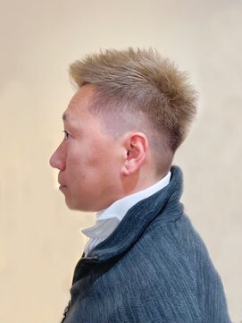 ヴェルデ(VERDE) 刈り上げミルクティーベージュ