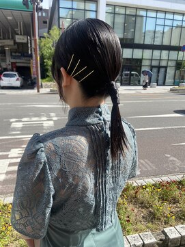 ボアップ 松山店(boappu) #ヘアセット#ヘアアレンジ