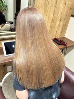 ラル(Lull) 【鈴木悠孝】ミルクティーベージュ/ブリーチ透明感カラー