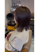 シンク(SINC) 切りっぱなし外ハネスタイル