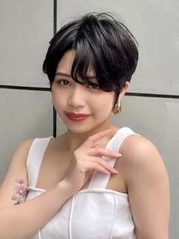 ディオ アンド ルーチェ(Dio&Luce)の写真/計算されたカットでどこから見ても美しいフォルムに仕上げます。顔周りの似合わせカットで小顔効果も抜群◎