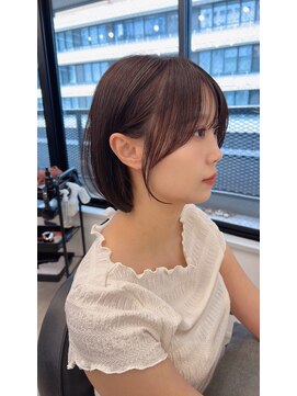 メルバイグラフ 梅田(mel by GRAFF) 【ミニボブ】ナチュラルボブ/ストレートボブ/ショートボブ