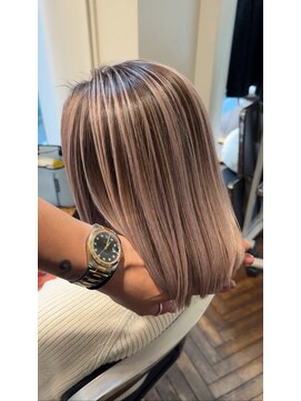 ハーパーズ 渋谷(harpers) ミルクティーバレイヤージュ