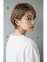 プラグ ヘアーデザイン 大名店(PLUG hair design)&nbsp;*ショートボブ/ショートヘア/脱白髪染め/白髪ぼかし/髪質改善