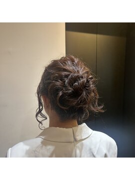 サロンドミルク 溝の口店(salon de MiLK) アップヘアアレンジ