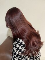 ファブ 千葉店(FaB)&nbsp;【ブリーチなしダブルカラー×レッドブラウン】