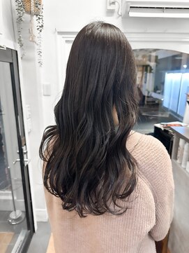 ラレイ ハラジュク(Lalei harajuku) 【白石】透明感グレージュ6トーン赤み消しカラーロング原宿