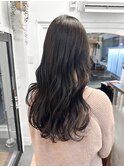 【白石】透明感グレージュ6トーン赤み消しカラーロング原宿