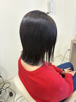 カルム(Calme.)&nbsp;切りっぱなしボブ【新座美容室】