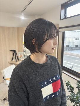 メロウ(mellow) ショートボブ×チョコレートブラウン