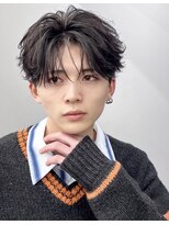 アストラ(ASTRA)&nbsp;MEN’S HAIR/波巻きツイストスパイラル/リバースセンターパート