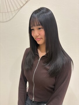 エフヘア レヴェリー(Fhair reverie) 【縮毛矯正】質感再整ストレート/レイヤーカット