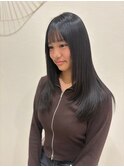 【縮毛矯正】質感再整ストレート/レイヤーカット