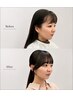 【石川指名限定】横顔美人◎顔まわりカット+前髪ストレートパーマ ¥8,300