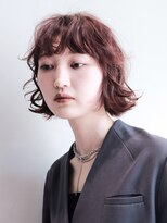 アルバム 銀座(ALBUM GINZA)&nbsp;ボブミディアム前髪カットイメチェン_F51599