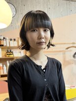 マルソー&nbsp;岡山ボブ前髪ストレート髪質改善トリートメント縮毛矯正